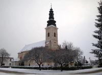 Kostol ňVšetkých svätých v zime